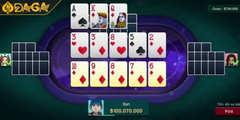 Game Bài Mậu Binh Hướng Dẫn Toàn Diện Cho Người Mới Bắt Đầu 2 Các cách xếp bài trong game bài Mậu Binh