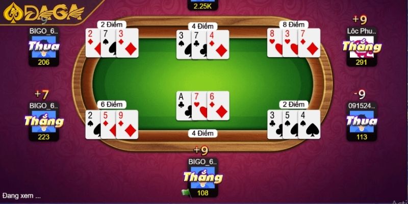 Game bài DAGA cào 3 lá