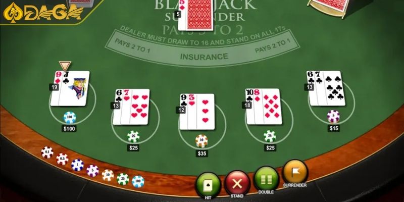 Xì Dách Online Khám Phá Thế Giới Giải Trí Đỉnh Cao Tại DAGA 3 Lựa chọn rút hoặc dằn game bài xì dách