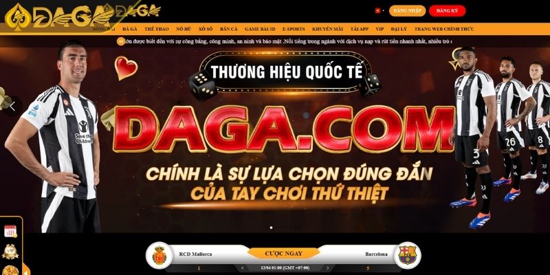 Giới Thiệu DAGA Thiên Đường Giải Trí Trực Tuyến Tin Cậy 2 Thể thao và game bài xanh chín tại giới thiệu DAGA