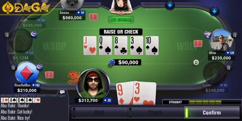 Game Bài Poker Mở Cửa Thế Giới Bài Bạc Trực Tuyến Đỉnh Cao 3 Vòng 3 Turn trong game bài Poker